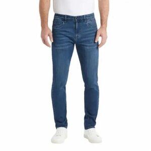 NEW Kenneth Cole Men's 32x32 Straight Fit Stretch Denim Jeans